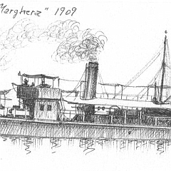1909 - Cannoniera fluviale 'Marghera'